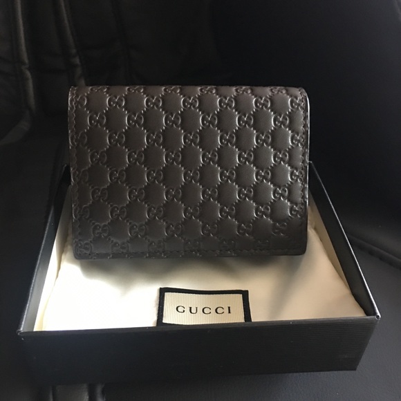 gucci microguccissima card holder